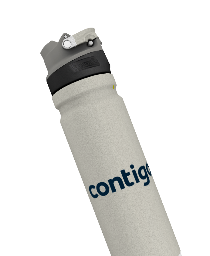 Contigo Coleman Ivory 24oz Freeflow Stainless Steel Hydration