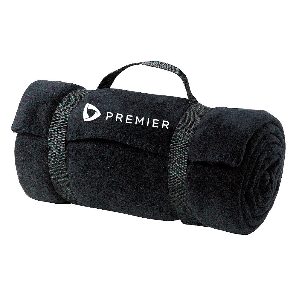 Premier Fleece Blanket with Strap