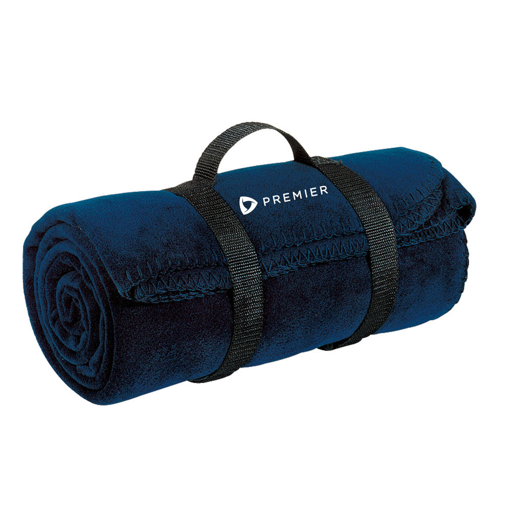 Premier Fleece Blanket with Strap